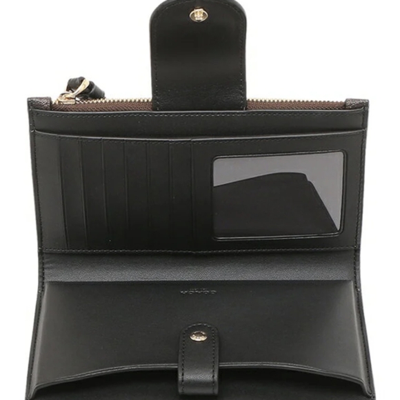 Coach Tech Wallet In Colorblock Signature Canvas - Dark Brown - Picture 3 of 4